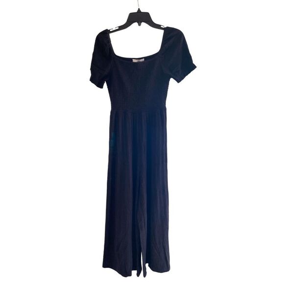 Jack BB DAKOTA black elastic top woven fabric no fabric content possible cotton - Picture 1 of 5